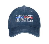 NLWQEKV Gorras Deportivas La Democracia no es un espectáculo para Hombres. Gorras de béisbol La Democracia no es un espectáculo para Mujeres.