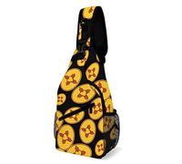 NLWQEKV Heart ZIA Symbol Sling Bag Crossbody Mochila Travel Chest Daypack