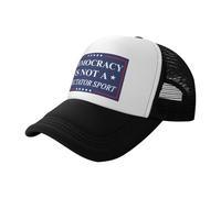 NLWQEKV La Democracia es un Deporte de Espectador Gorra de Camionero de Malla