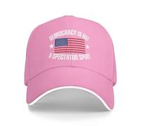 NLWQEKV La Democracia es un Deporte para espectadores. Gorra de béisbol.