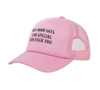 NLWQEKV Mi mamá Dice Que Soy Especial Gorra de Camionero de Malla SoYou