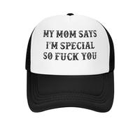 NLWQEKV Mi mamá Dice Que Soy Especial Gorra de Malla SoYou