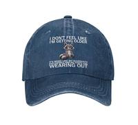 NLWQEKV No Siento Que esté envejeciendo, es más Bien una garantía. Gorras para Hombre. No Siento Que esté envejeciendo. Gorras para Hombre.