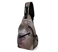 NLWQEKV Pitbull Dog Sling Bag Crossbody Mochila Travel Chest Daypack