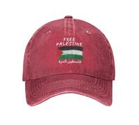 NLWQEKV Sombrero de Palestina Libre I Stand with Palestina Trucker Hat Orar por Palestina Fuerte Gorra de Béisbol para Hombres Mujeres