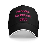 NLWQEKV Soy un Gordo cabrón con Gorra de béisbol autocrítica