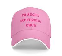 NLWQEKV Soy un Gordo cabrón con Gorra de béisbol autocrítica