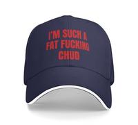NLWQEKV Soy un Gordo cabrón con Gorra de béisbol autocrítica