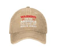 NLWQEKV Soy un Idiota, así Que si no Quieres Que te hieran los Sentimientos, aléjate. Gorra de béisbol para Hombre, Gorras gráficas.