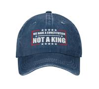 NLWQEKV Tenemos una Constitución, no un Rey. Gorras para Mujer. Gorras de béisbol con la Constitución.