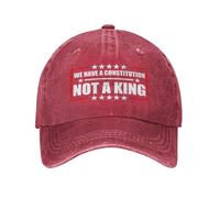 NLWQEKV Tenemos una Constitución, no un Rey. Gorras para Mujer. Gorras de béisbol con la Constitución.