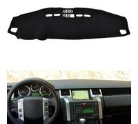 NLXQJY Apto para Land Rover Discovery 3 2005-2009, alfombrilla para salpicadero, cubierta antideslizante para salpicadero, accesorios interiores de coche, borde rojo LHD