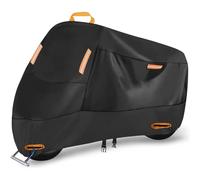 Funda Moto para Harley Davidson Tri Glide 2009-2024, Funda Impermeable para Moto Motocicleta Cubierta Antipolvo con Orificios de Bloqueo Accesorios,B/300D