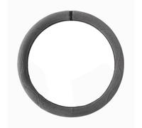 NLXZHJ Funda Volante Coche para Porsche 911 Carrera 911 Turbo 911 Targa 911 GT3 911 Turbo S 911 GT2 RS, Suave Antideslizante Transpirable Cubre de Ante Cuero Funda de Volante de Coche,O-Grey