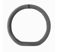 NLXZHJ Funda Volante Coche para Toyota Proace City 2000-2023 2024 2025, Suave Antideslizante Transpirable Cubre de Ante Cuero Funda de Volante de Coche,D-Grey