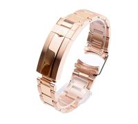 NMASDUYPU Compatible con correa de acero Ditona The Diver Watch Chain 20 mm 21 mm Correa de acero inoxidable macizo for hombre y mujer(2,21mm With logo)