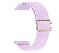 NMASDUYPU Correa de 20m/22mm for reloj 7/6/5/pro/4/classic/Active 2 pulsera bohemia elástica GT/GTR-GTS-4(Lavender 16,20mm watch band)