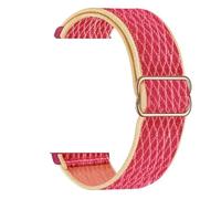NMASDUYPU Correa de 20m/22mm for reloj 7/6/5/pro/4/classic/Active 2 pulsera bohemia elástica GT/GTR-GTS-4(Pomegranate 13,22mm watch band)