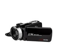 nmbhus 30 Millones De Cámaras De Video Digital HD DV Viaje Autodisparador Foto Video Videocámara Película Máquina Todo En Uno(Size:Black)