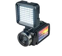 nmbhus 30 Millones De Cámaras De Video Digital HD DV Viaje Autodisparador Foto Video Videocámara Película Máquina Todo En Uno(Size:Hot Shoe Mount+Camera Light)