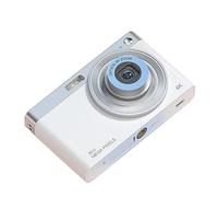 nmbhus 4K Ligero Portátil Ultra HD Cámara Digital Cámara Retro Compacto Vlog Cámara De Filtro De Belleza(C13White+OTG Reader+64G)