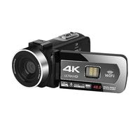 nmbhus 4K WiFi Videocámara UHD Cámaras Web Digitales For Fotografía 18X Zoom Auto Focus Video Recorder(No SD Card,CAM)