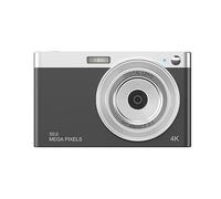 nmbhus Cámara de 50 megapíxeles HD Microsingle 4K Video Retro VLOG Selfie Camera(Black)