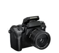 nmbhus Cámara De Video 4K Videocámara SLR DSLR 64MP 60FPS 16X Zoom Digital Auto Focus Vlogging Cámara WiFi Videocámara De Transmisión En Vivo(32G SD Card,2 Batteries)