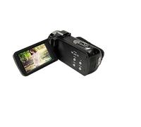 nmbhus Cámara de Video Digital HD de 24 megapíxeles, videocámara de Viaje Profesional con Temporizador automático DV for el hogar, Todo en uno(Size:Hot Shoe Seat Edition)