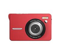 nmbhus Cámara Digital For Niños De 20X 56MP For Fotografía, Mini Videocámara 4K For Principiantes, Grabadora De Vídeo Compacta For Niños Y Niñas(Color:Red)