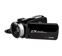 nmbhus Cámara Grabadora De Video con Cámara Digital 1080P con Pantalla LCD Micrófono Incorporado Videocámara DV con Función De Zoom 16X(Size:Type2 2.7K)