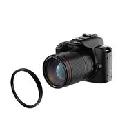 nmbhus Cámara HD WiFi DSLR 4K cámara Dual 64 Millones de Belleza cámara de grabación de Fotos Digital cámara de visión Nocturna(Size:D5+Macro Lens)