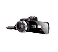 nmbhus Cámaras Digitales 4K Blogger Live Cast Streaming Videocámara For UHD 18X Zoom WiFi Vlog Webcam Video Recorder(128G SD Card,CAM)