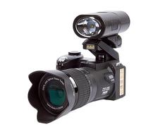 nmbhus Cámaras Digitales con Zoom Óptico 24X For Fotografía Enfoque Automático 33MP Foto SLR DSLR 1080P Videocámara HD Kit De 3 Lentes(128G SD Card,with Flashlight)