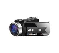 nmbhus Cámaras Profesionales 4K For Grabación De Video 56MP WiFi Vlog Videocámara Streaming Webcam Estabilizador De Visión Nocturna IR(No SD Card,Black)