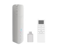 nmbhus Controlador de persiana WiFi con batería, persiana Enrollable, Asistente de Motor, Control de Voz RF(Driver with Remote16)