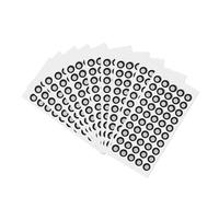 nmbhus Escáner 3D Portátil De 1000 Puntos, Marca De Puntos De Escaneo, Refleja El Punto Objetivo En El Interior, 6 Exteriores, 10mm, Súper Reflectante(9mm x 12mm)