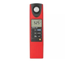 nmbhus Medidor De Lux Digital UT381 UT382, Iluminómetros, Retención De Datos De Medición, Rango Automático, Luminómetro Lux/FC, Fotómetro (Color : UT382)