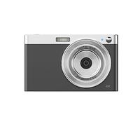 nmbhus Micro SLR Cámara 4K Video Cámara Digital portátil Retro VLOG Pantalla Auto Focus Selfie Camera(Color:Black)