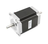 nmbhus Motor Paso A Paso NEMA 23 De Doble Eje 3A 2,2 NM 315Oz-in Eje Doble D = 8mm 57x82mm Motor Paso A Paso Nema23 For Máquina CNC Impresora 3D(6.35mm)