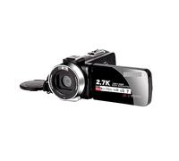 nmbhus Videocámara De Visión Nocturna 2K Zoom 16X Cámara De Video Vlogging Infrarroja 2.7K 30MP Grabadora Digital Portátil Transmisión En Vivo(with 32G SD Card,Only Camera)