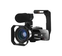 nmbhus Videocámara De Visión Nocturna 4K WiFi For Grabación De Vídeo Al Aire Libre Vlogging Grabadora Digital IR Cámaras Fotográficas Portátiles(16G SD Card,Set 6)