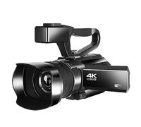 nmbhus Videocámara Digital HD de Mano Videocámara de Conferencia 4K Cámara de Video Corta Todo en uno Pausa DV