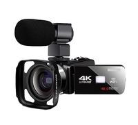 nmbhus Videocámara WiFi De 48MP, Cámaras Vlog Digitales 4K For Disparos Nocturnos, Grabadora Portátil Infrarroja For Exteriores, Cámara Web De Transmisión En Vivo(128G SD Card,3)