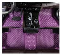 NMBNPKTUCU Alfombrillas Antideslizantes Coche LHD para para Quattroporte 4WD 2013 2014 2015-2023 Impermeable Interior Coche Antiincrustante Accesorios Coche(Purple)