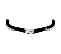 NMBNPKTUCU Difusor Parachoques Delantero Difusor Parachoques Delantero para Benz para Clase C para W204 para S204 para C63 para AMG 2011-2014 Alerón Faldón Lateral Parachoques Delantero(Glossy Black)