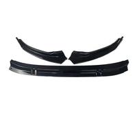 NMBNPKTUCU Difusor Parachoques Delantero Divisor Parachoques Delantero para A3 Standard 8Y 2020-2024 3 Piezas Color Negro Brillante Alerón Faldón Lateral Parachoques Delantero