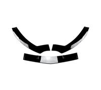 NMBNPKTUCU Difusor Parachoques Delantero para Benz para Clase CLA para C117 2016-2019 Alerón Parachoques Delantero Labio Divisor Inferior Alerón Faldón Lateral Parachoques Delantero(Glossy Black)