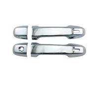 NMBZVE Cubierta Manija Puerta Piezas Exteriores Decoración Coche Para Toyota Para Yaris Para Vitz 2012-2019(2 Door Chrome)