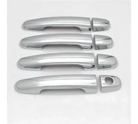 NMBZVE Embellecedor De Manija Puerta Coche Accesorios Para Toyota Para Aygo MK2 2015-2018(Silver 0 Button)
